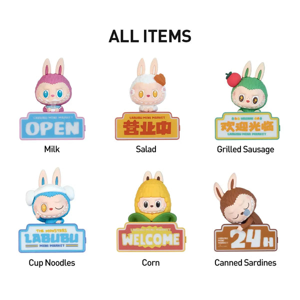 Buy Pop Mart The Monsters Labubu Wacky Mart Series-Fridge Magnet