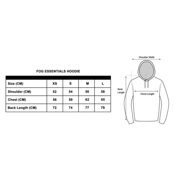 Buy Fear Of God Essentials Front Logo Hoodie 'Black' SS20 Online Waves Au