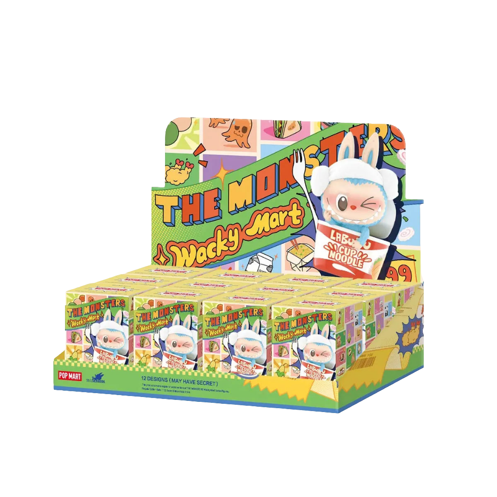 Pop Mart Labubu The Monsters Wacky Mart Series Figure Sealed Box Set