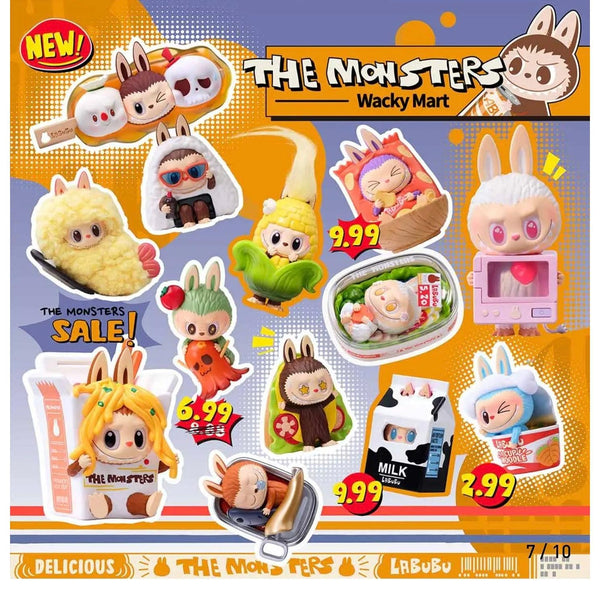 ぬいぐるみ POPMART THE MONSTERS LABUBU Wacky Mart Buy Labubu The Monsters Wacky Mart Series Vinyl Plush Online