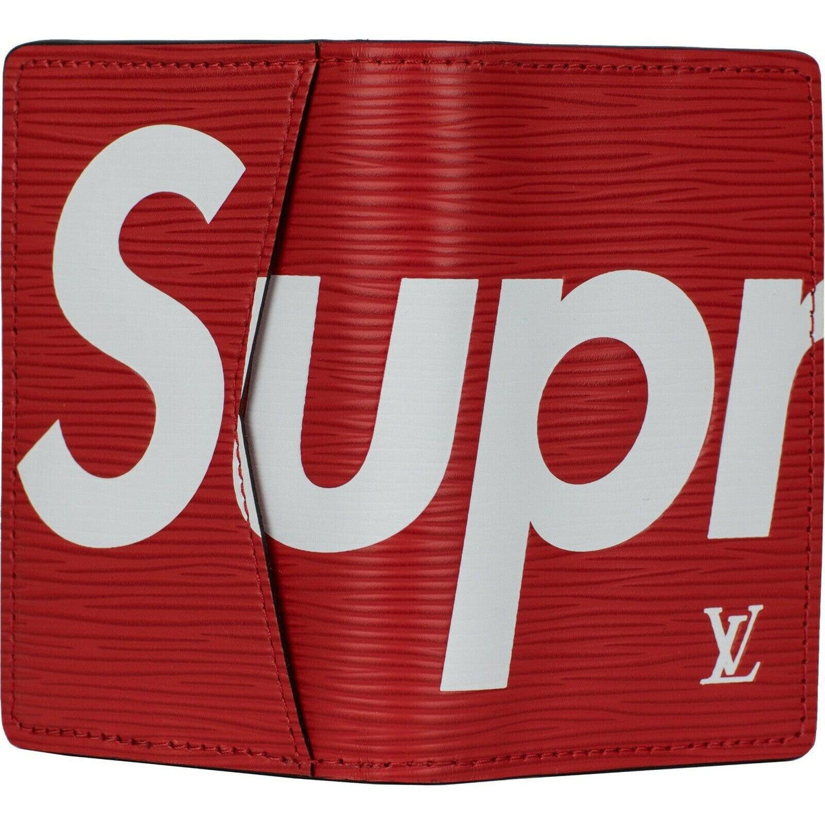 Louis Vuitton x Supreme Pocket Organizer Epi Red | Waves Never Die | Supreme | Accessories