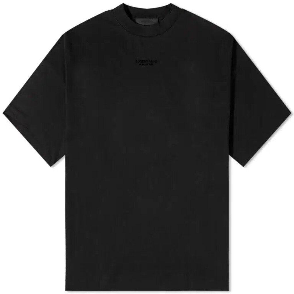 Fear Of God Essentials T-Shirt &#39;Jet Black&#39; 2023 M | Waves Never Die | Fear Of God | CLOTHING