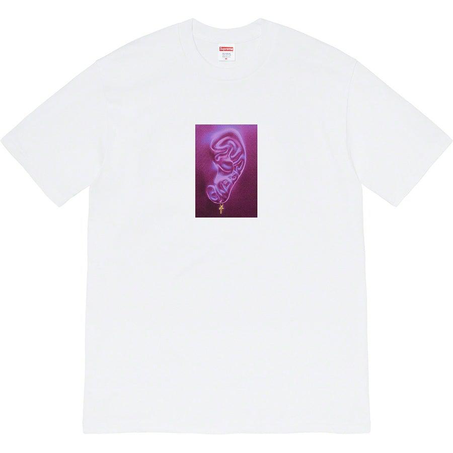 Supreme Ear Tee (White) | Waves Never Die | Supreme | T-Shirt