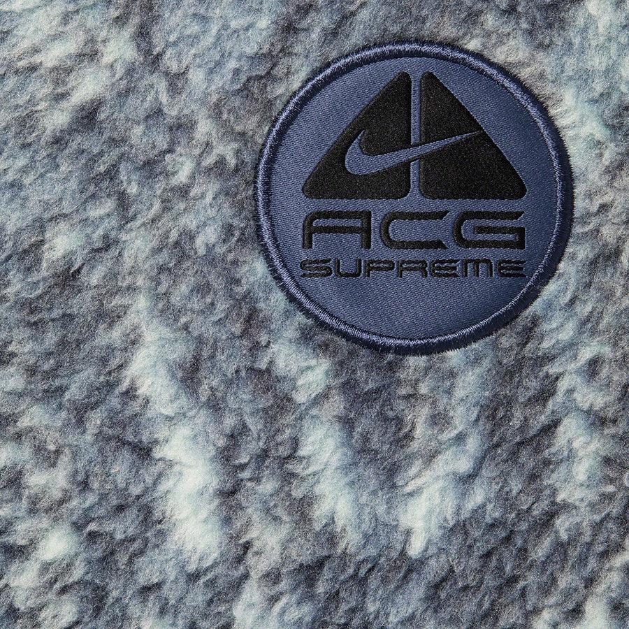 Supreme®/Nike® ACG Fleece Pullover (Mint Snakeskin) | Waves Never Die | Supreme | Hoodie