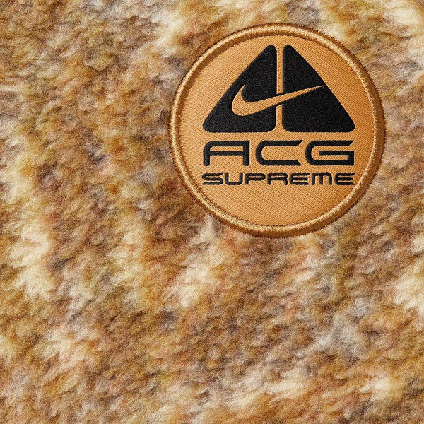 Buy Supreme®/Nike® ACG Fleece Pullover (Gold Snakeskin