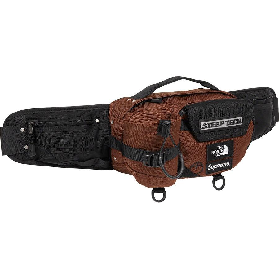 Supreme®/The North Face® Steep Tech Waist Bag (Brown) | Waves Never Die | Supreme | Bag