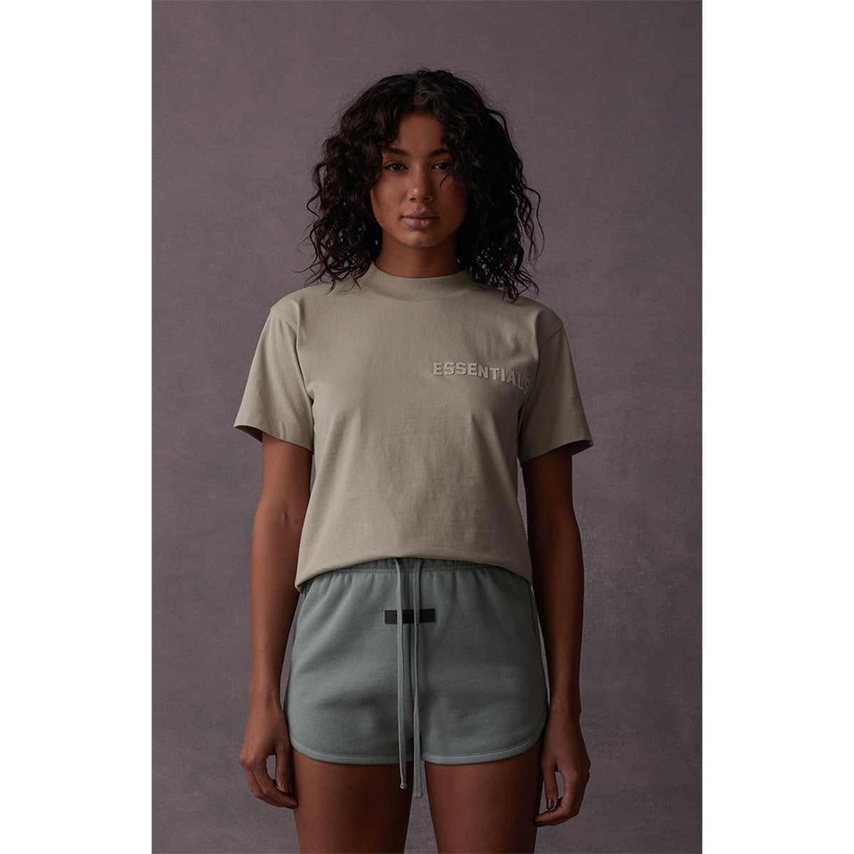 Fear Of God Essentials T-Shirt 'Seal' Ladies cropped