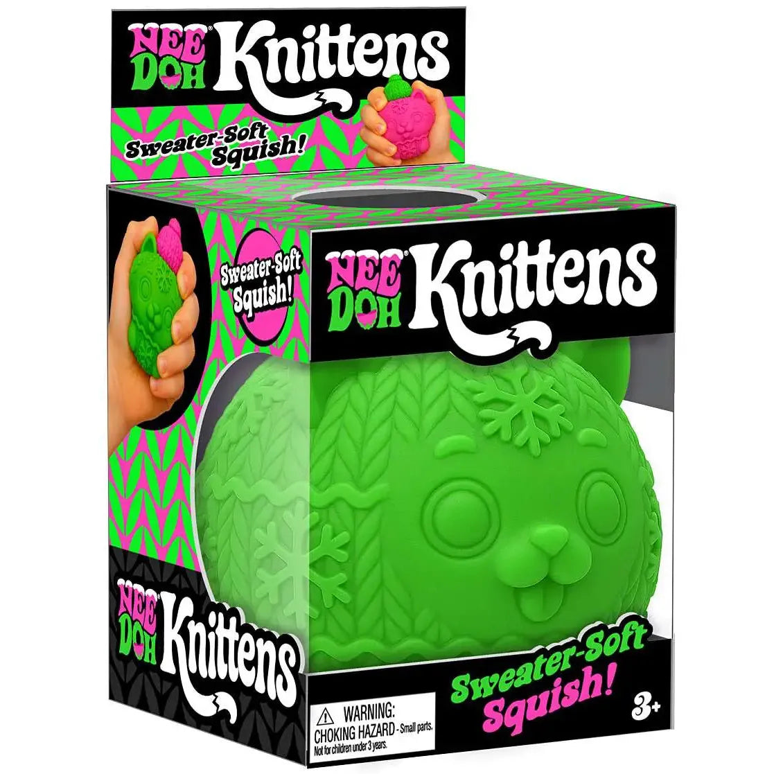 NeeDoh 2026 Squishmas Knittens Stress Ball x 1