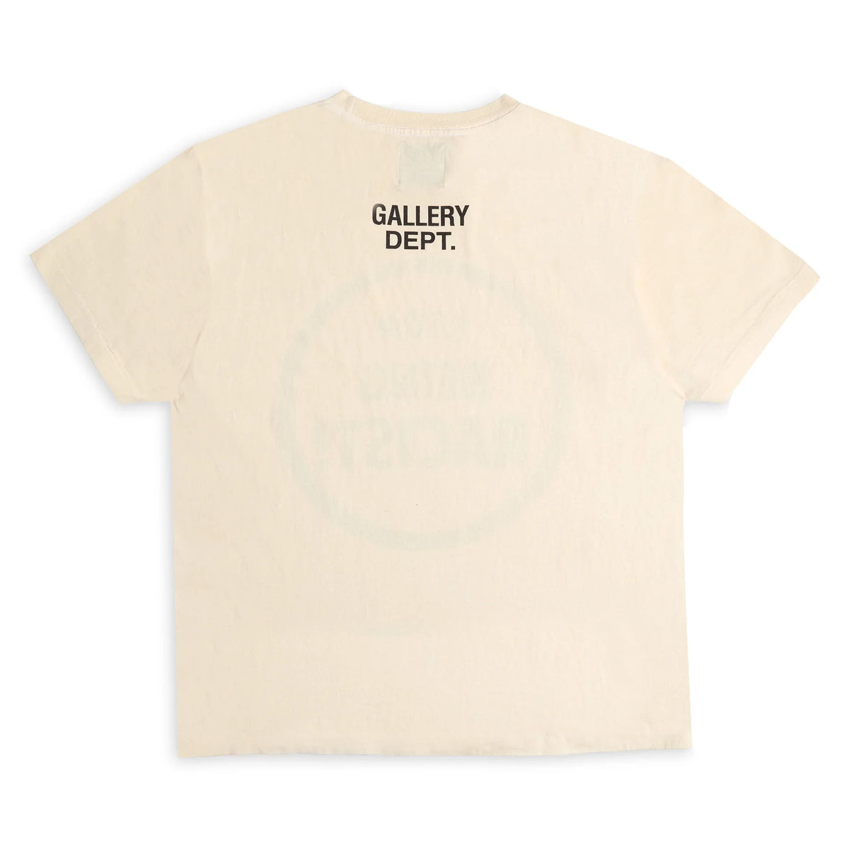 Gallert Dept. Stop Being Racist Tee 'Cream'