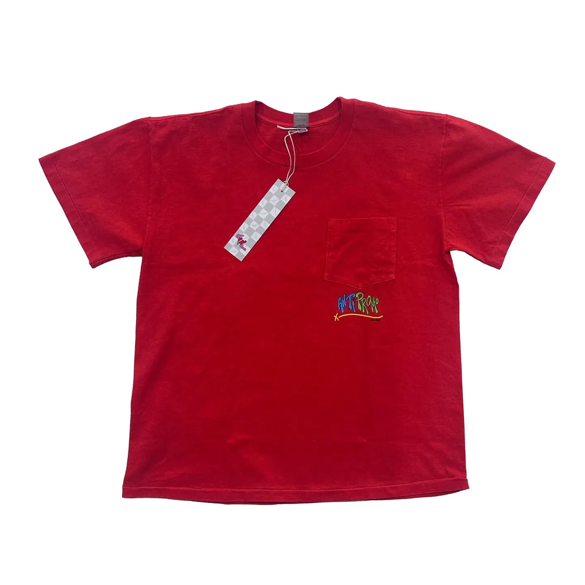Matty Boy Anti Promo Graphic T-Shirt 'Red'