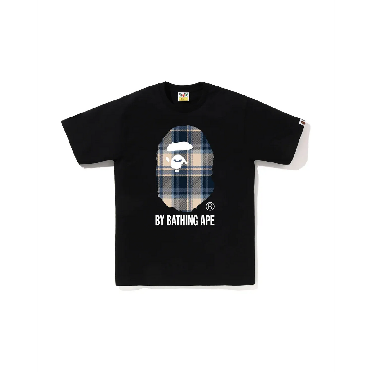 BAPE Check By Bathing Ape T-Shirt 'Black/Blue'