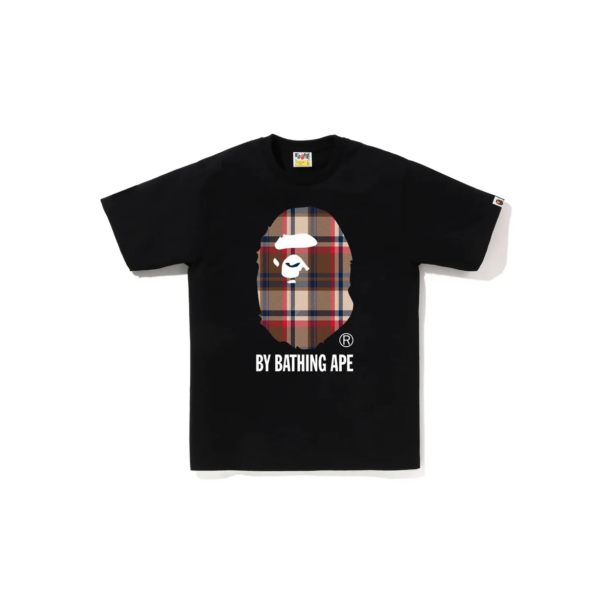 BAPE Check By Bathing Ape T-Shirt 'Black/Red'