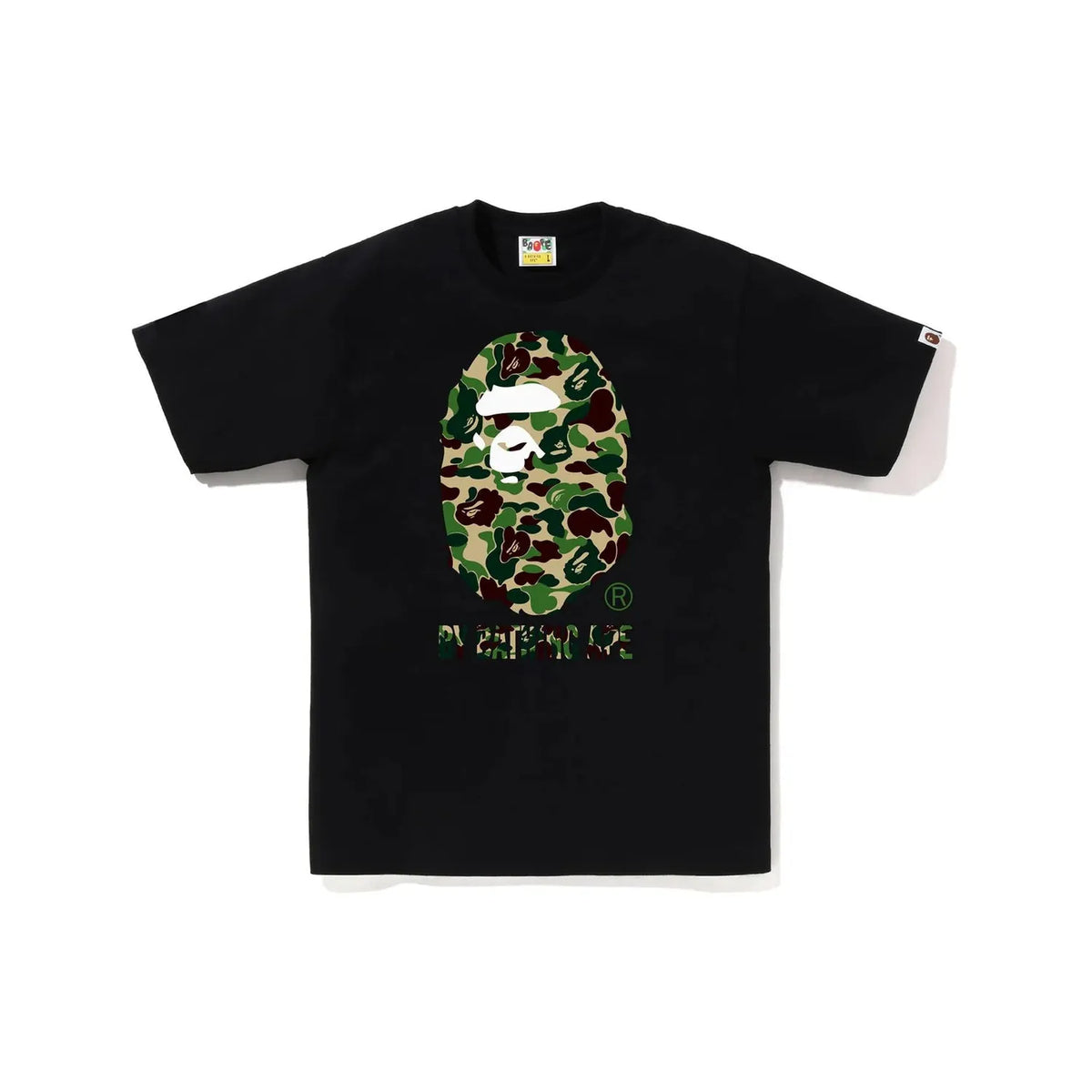 BAPE ABC Camo By Bathing Ape T-Shirt 'Black/Green'