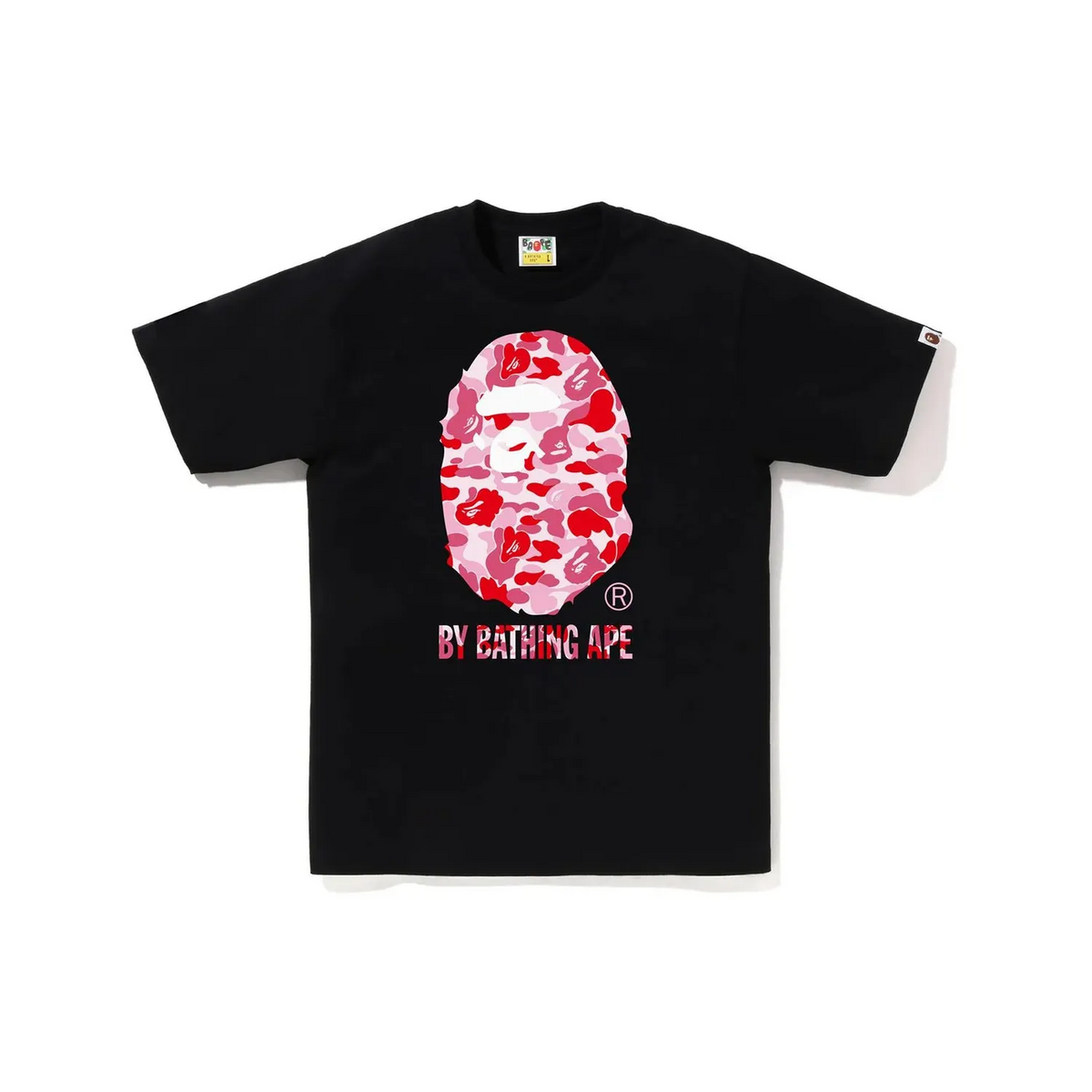 BAPE ABC Camo By Bathing Ape T-Shirt 'Black/Pink'