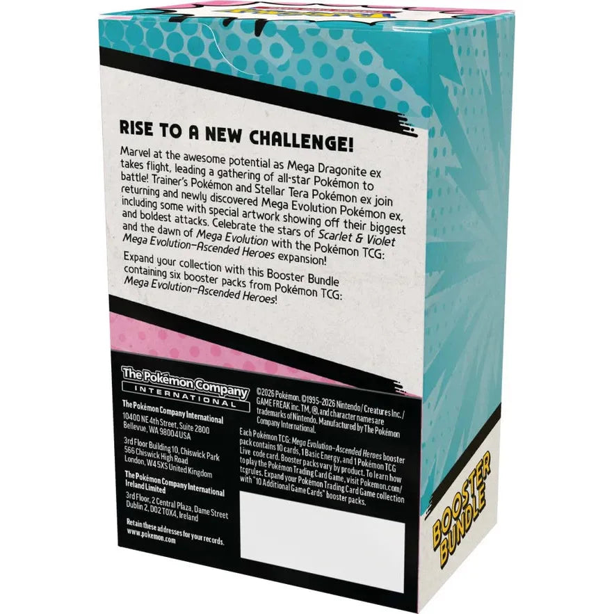 Pokemon - TCG - Ascended Heroes Booster Bundle (Preorder)