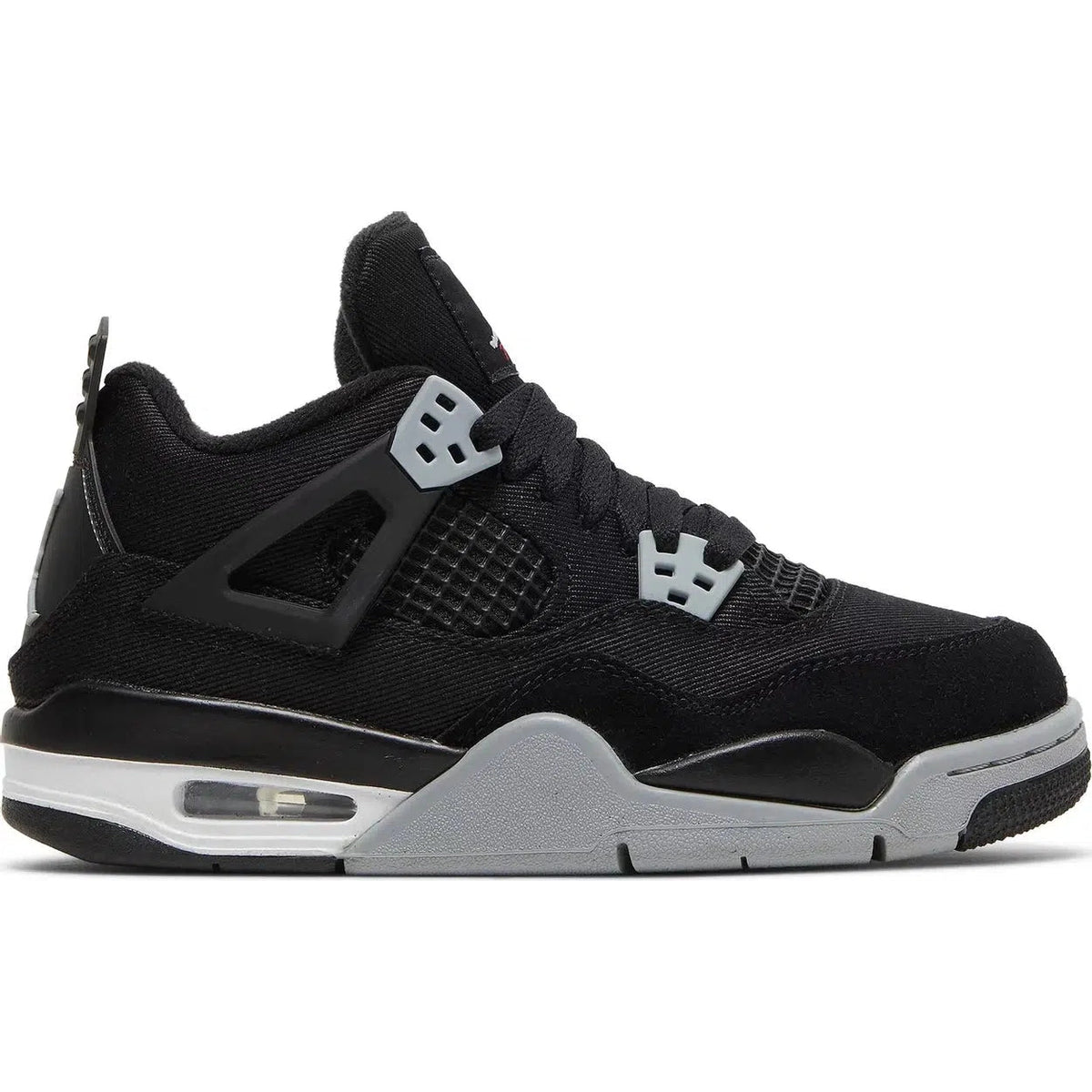 Nike Air Jordan 4 Retro GS &#39;Black Canvas&#39; | Waves Never Die | Nike | Sneakers