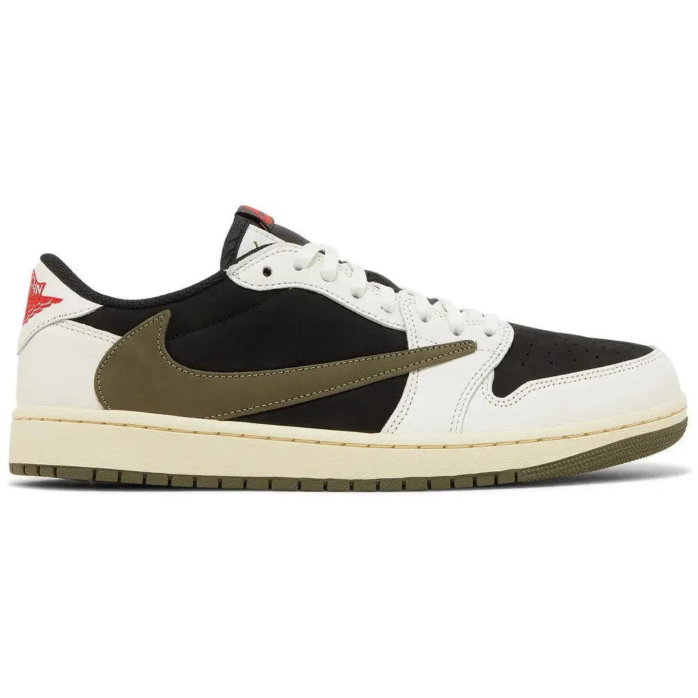 Travis Scott x Air Jordan 1 Retro Low OG SP 'Olive' W (Lightly Worn)