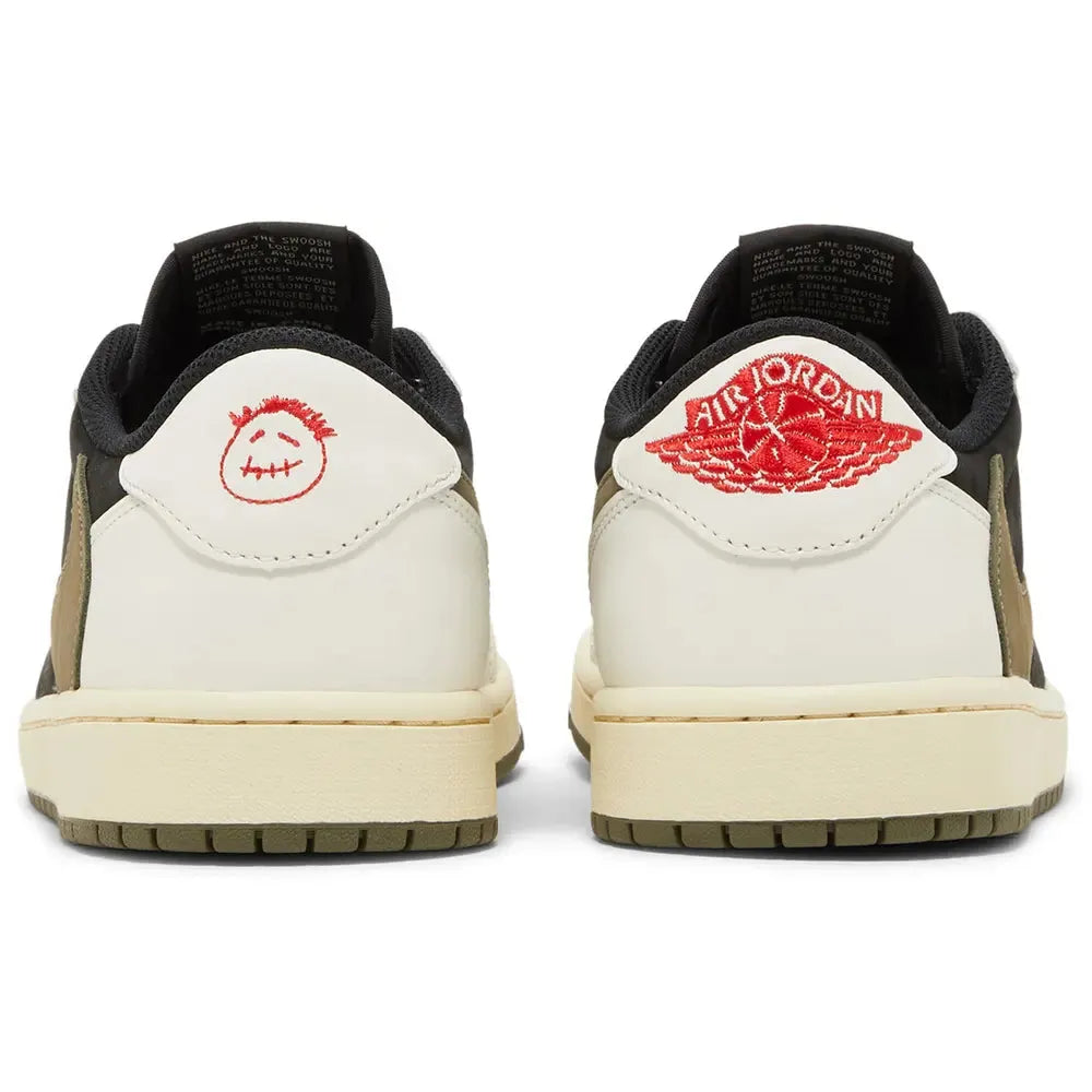 Travis Scott x Air Jordan 1 Retro Low OG SP 'Olive' W (Lightly Worn)