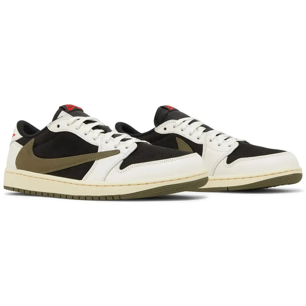 Travis Scott x Air Jordan 1 Retro Low OG SP 'Olive' W (Lightly Worn)