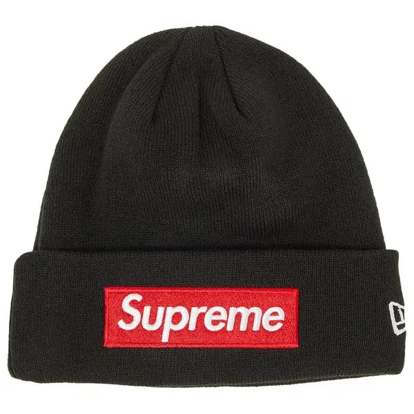 Supreme x New Era Box Logo Beanie 'Black'