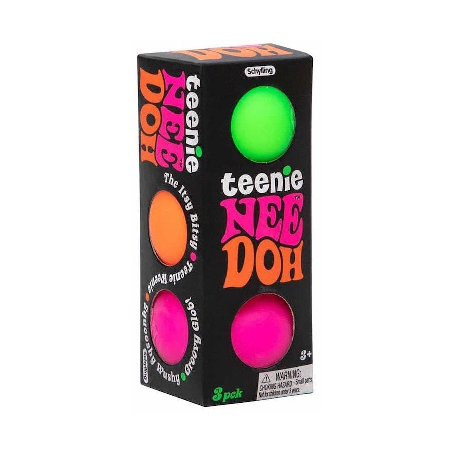 Teenie Nee Doh Set Of 3 x 1