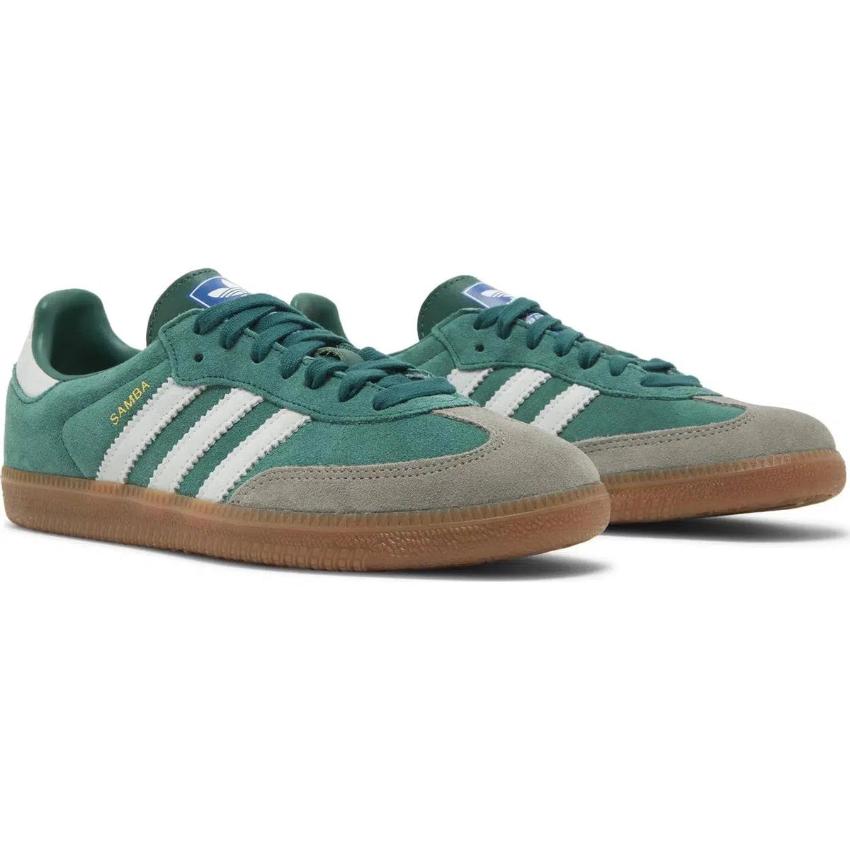 Adidas Samba OG &#39;Collegiate Green Gum&#39; | Waves Never Die | Adidas | SNEAKERS