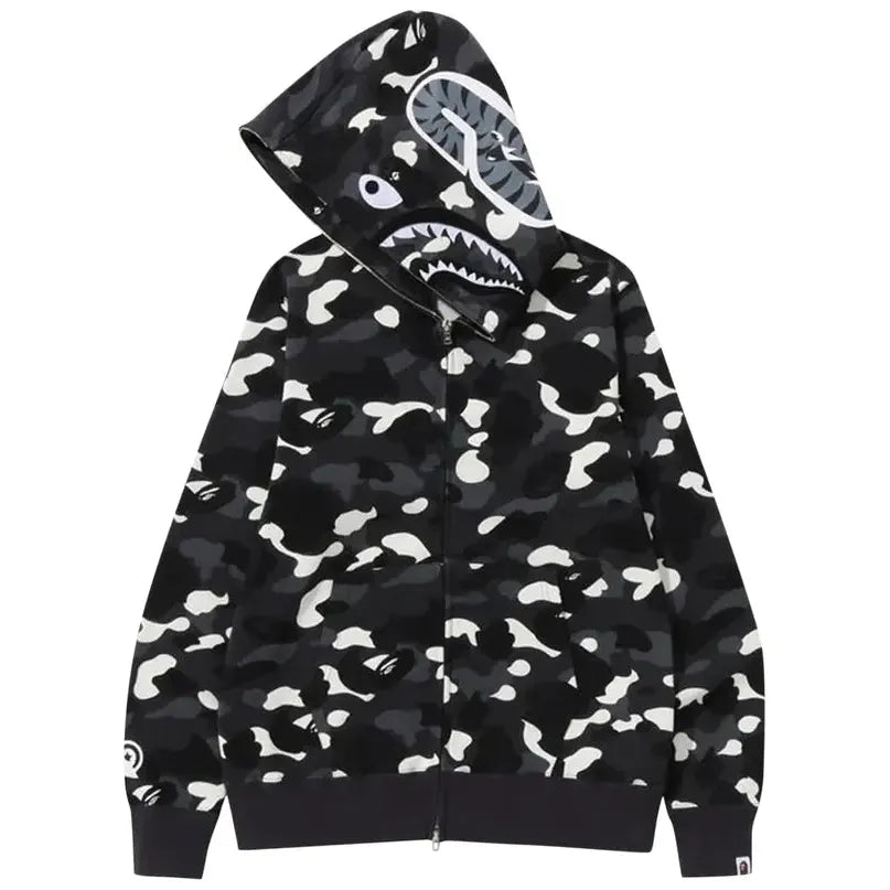 BAPE City Camo Shark WGM Full-Zip Hoodie (SS23)