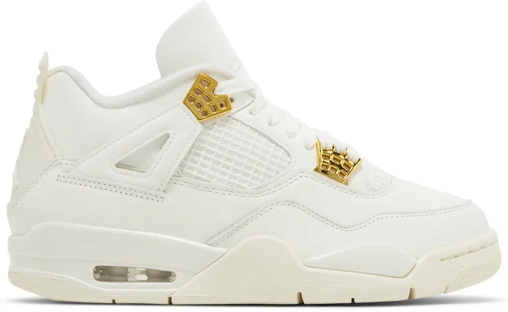 Nike Air Jordan 4 Retro 'Metallic Gold' W