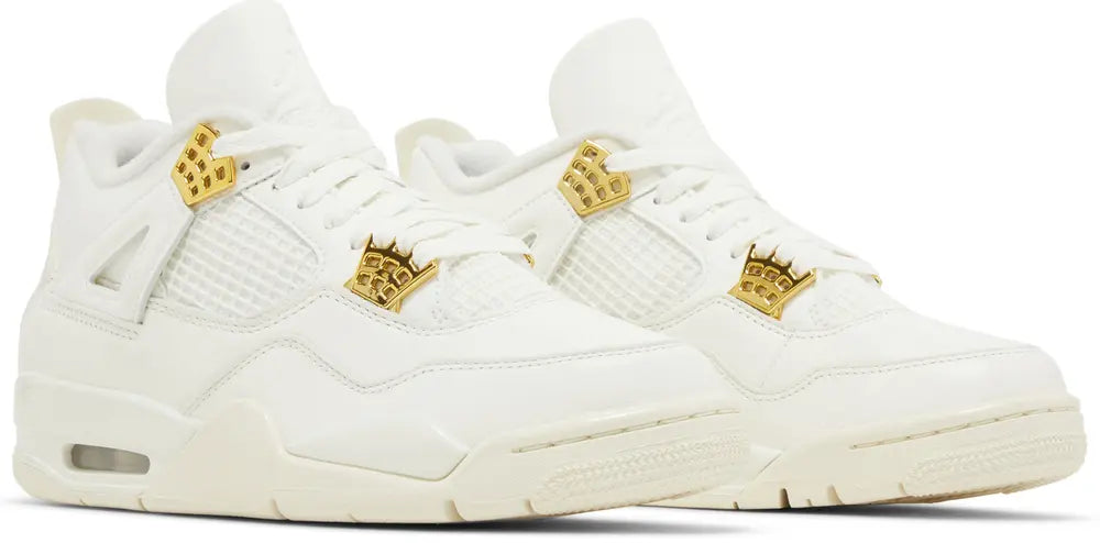 Nike Air Jordan 4 Retro 'Metallic Gold' W
