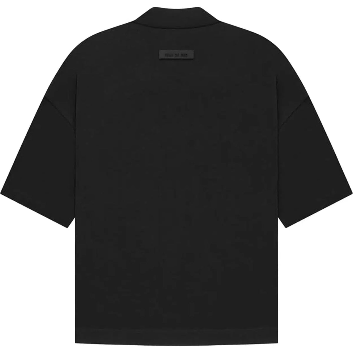 Fear of God Essentials Kids T-Shirt &#39;Jet Black - Big Logo&#39; | Waves Never Die | Essentials | T-Shirt