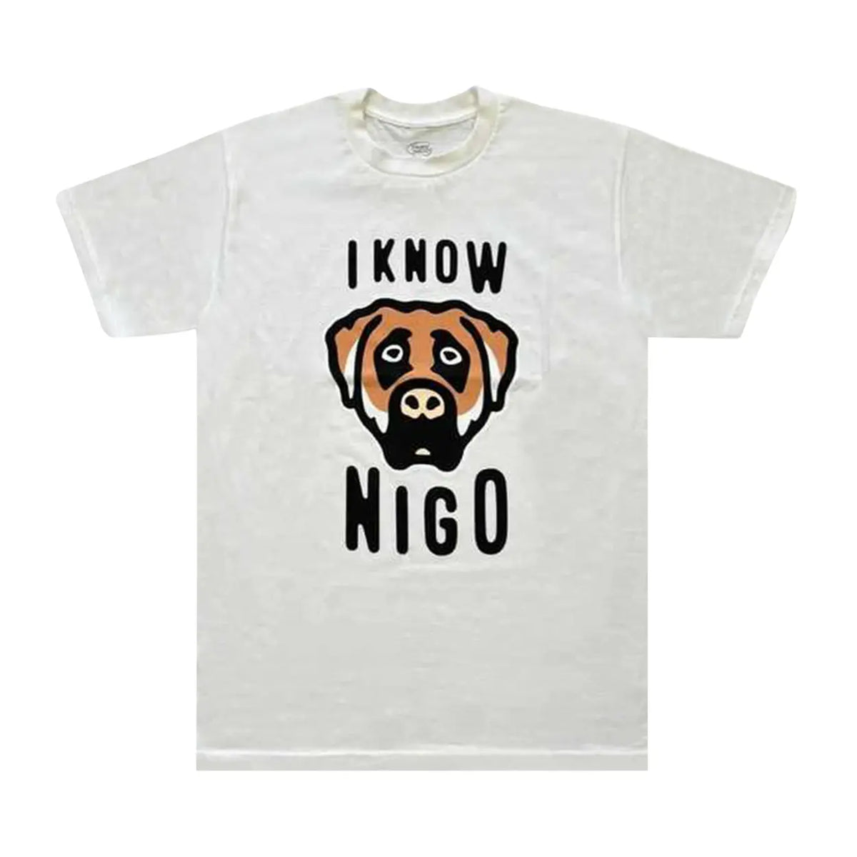 I Know Nigo Dog Head Tee (New York Pop Up) 'White'