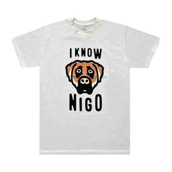 I Know Nigo Dog Head (Ny Pop Up) Tee White