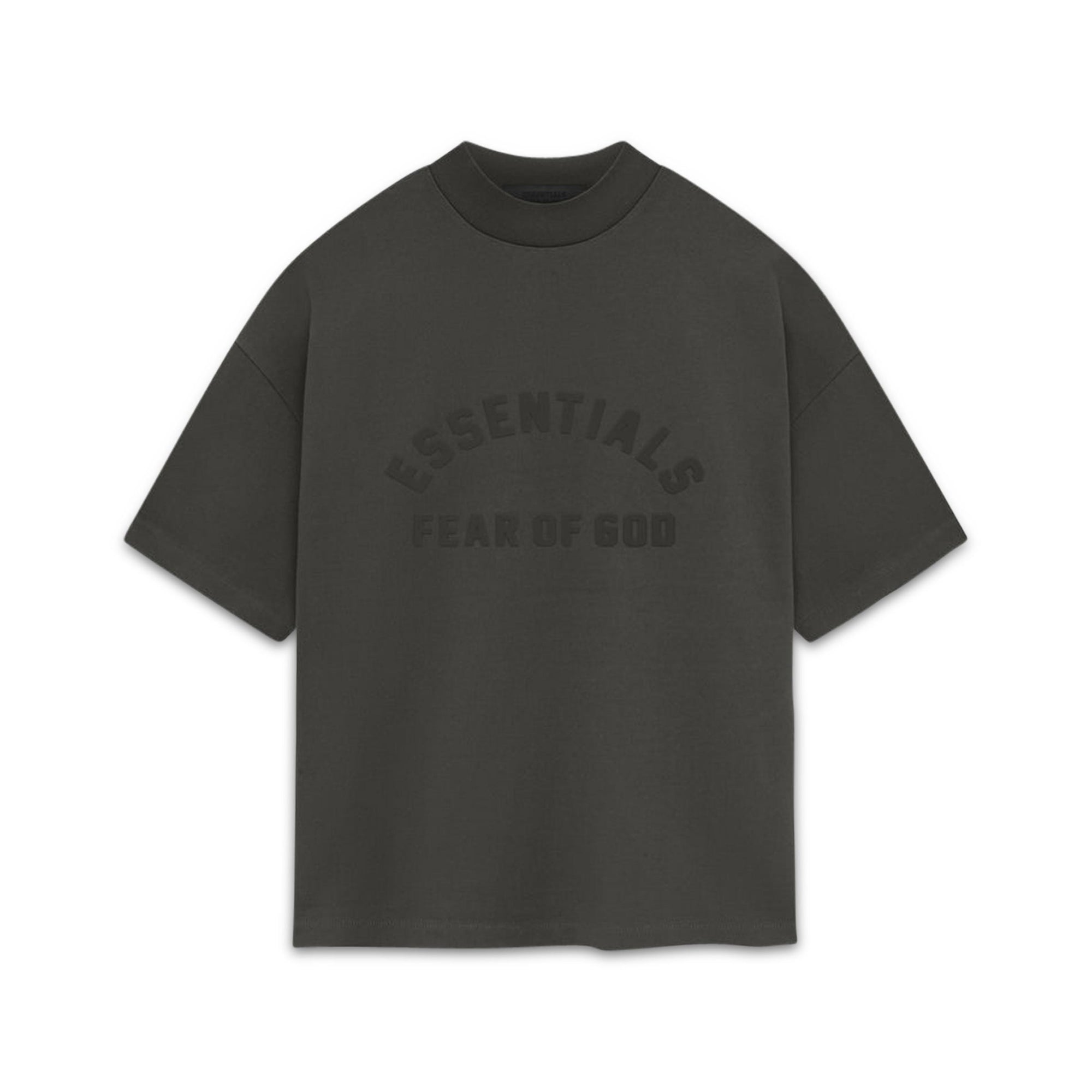 Fear Of God Essentials Crewneck T-Shirt 'Black' | Waves Never Die | Essentials | T-Shirt