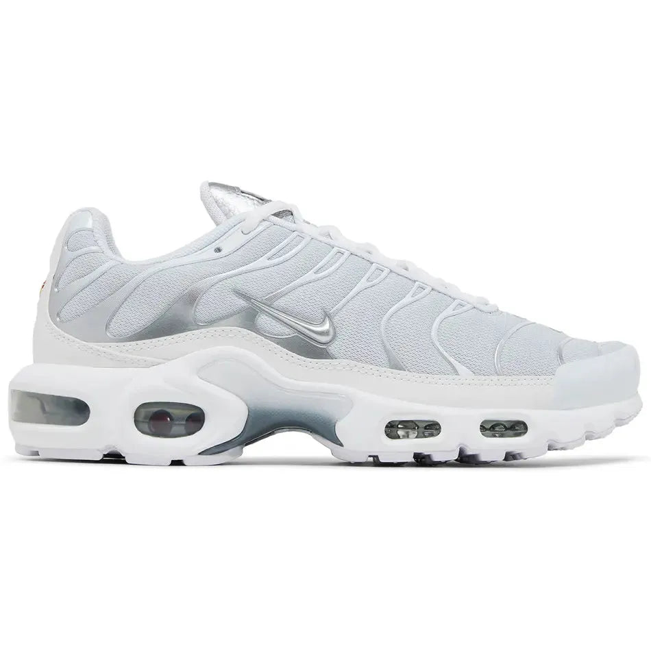 Nike Air Max Plus 'White Metallic Silver' W