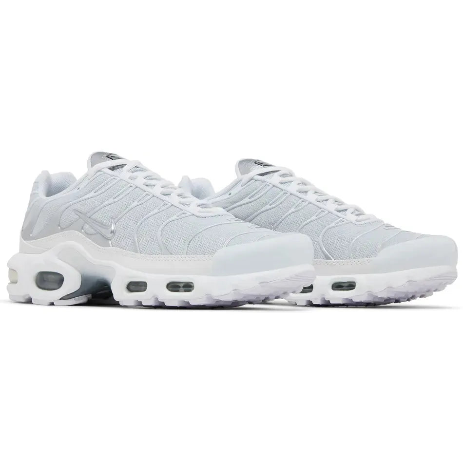 Nike Air Max Plus 'White Metallic Silver' W