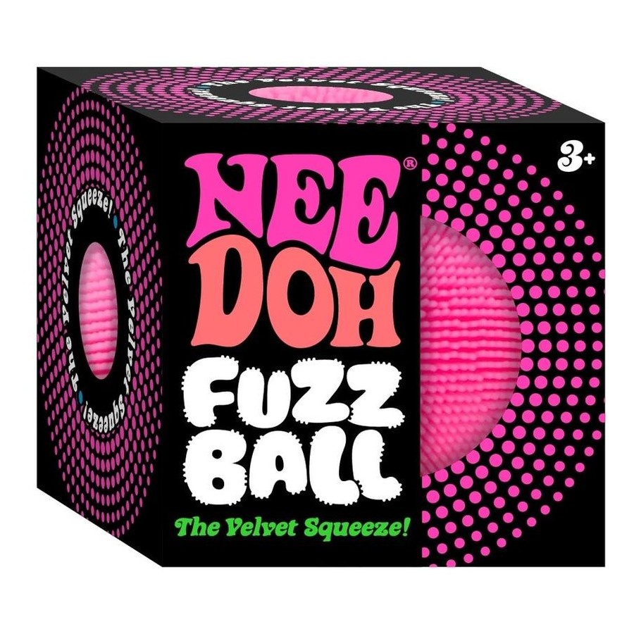 NeeDoh Fuzz Ball  x 1 (Random Colour)
