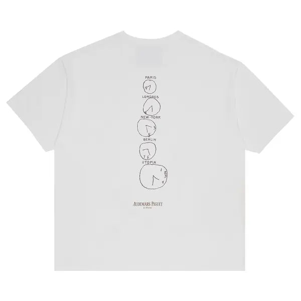Travis Scott x Audemars Piguet Time Zones Tee 'White'