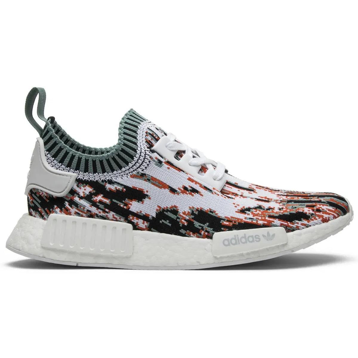 Sneakerstuff x Adidas NMD_R1 Primeknit 'Datamosh Green/Red' (Lighlty Used)