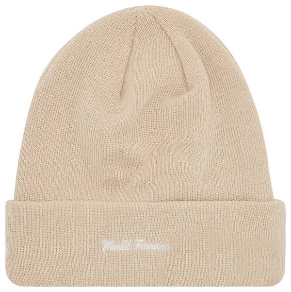 Supreme x New Era Box Logo Beanie 'Stone'