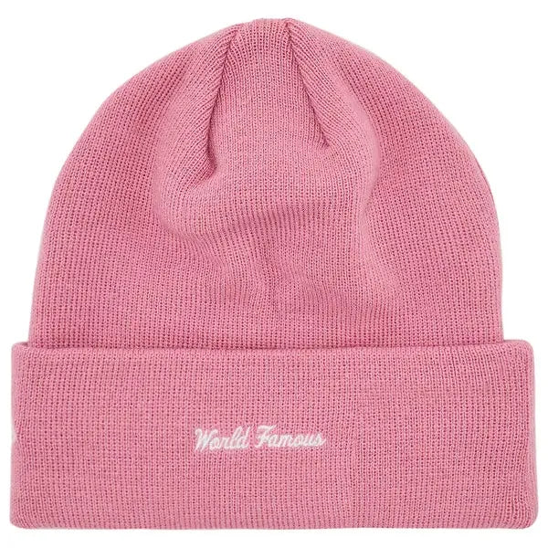 Supreme x New Era Box Logo Beanie 'Dusty Pink'