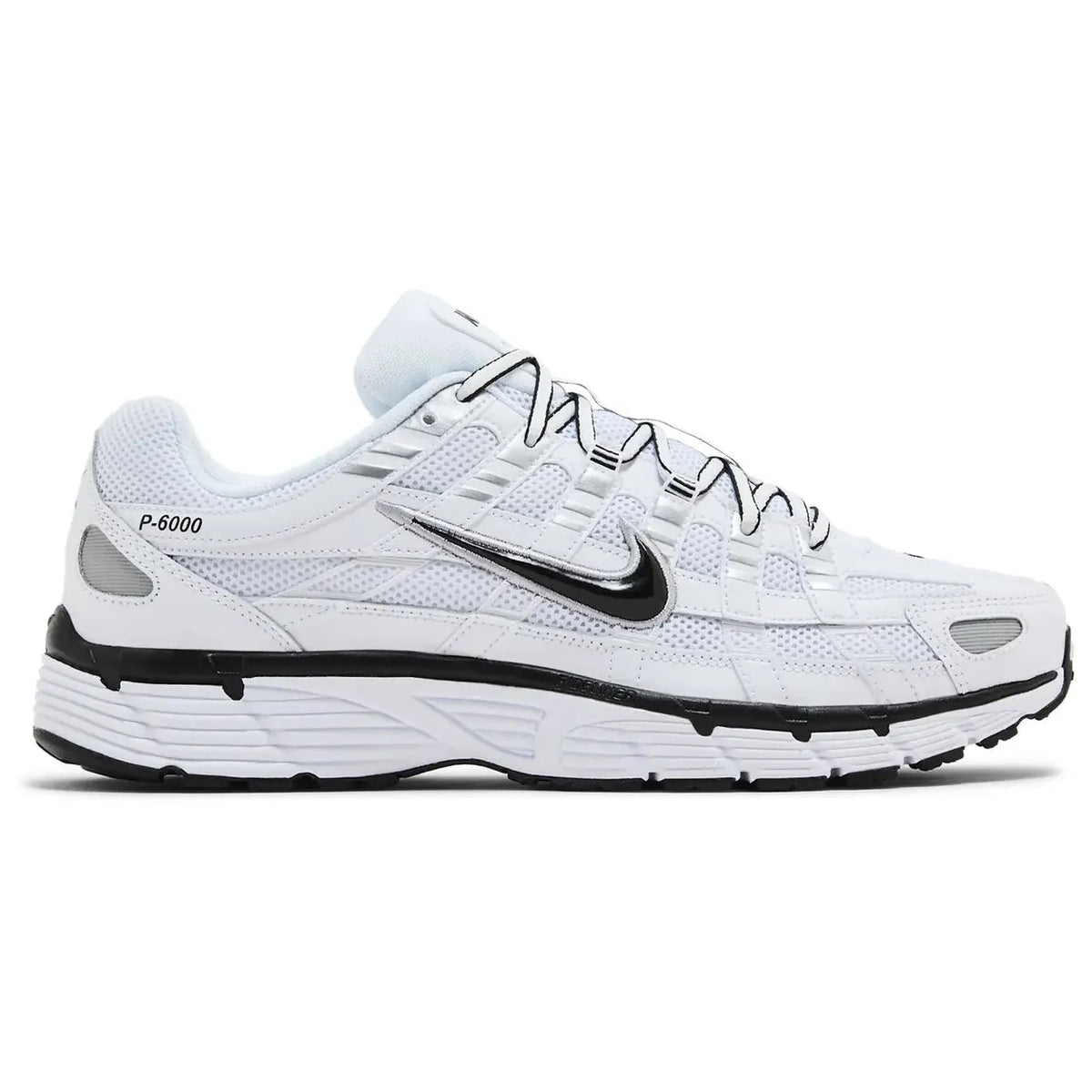Nike P-6000 'White Metallic Silver Black'