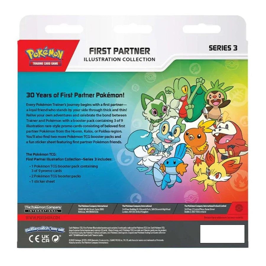 Pokémon TCG - First Partner Illustration Collection - Series 3