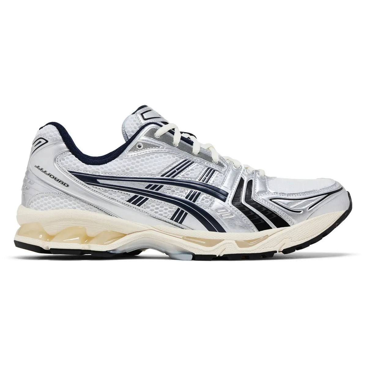 靴 JJJJound Asics GelKayano14 WhiteMidnight Buy JJJJound x ASICS Gel Kayano 14 'White Midnight Navy' Online