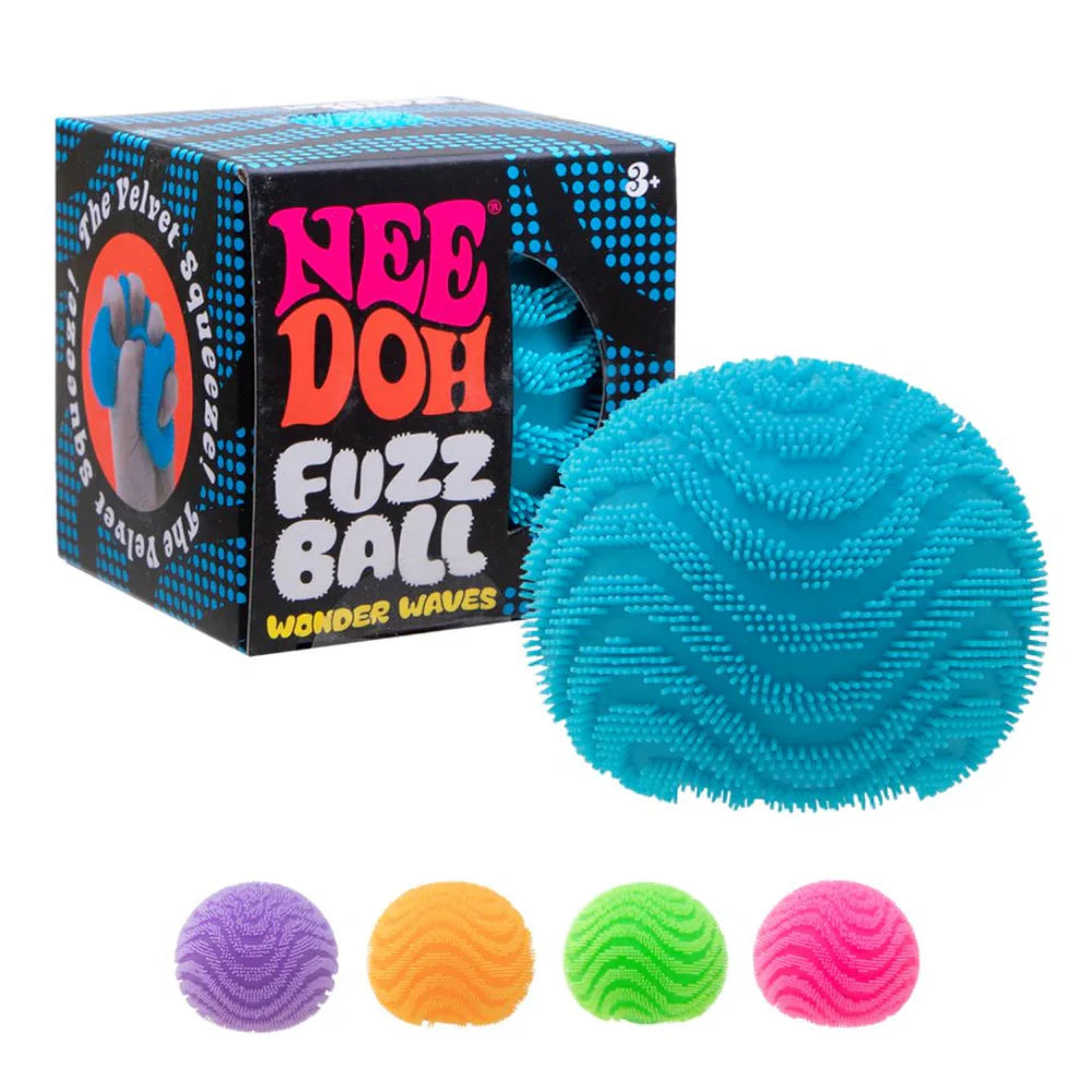 Needoh Wonder Waves Fuzz Ball (Random Colour)