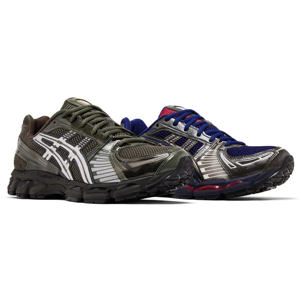Marvel vs. Capcom x Kith x ASICS Gel Kayano 12.1 'Double Box - Captain America vs. Guile' With Comic Book