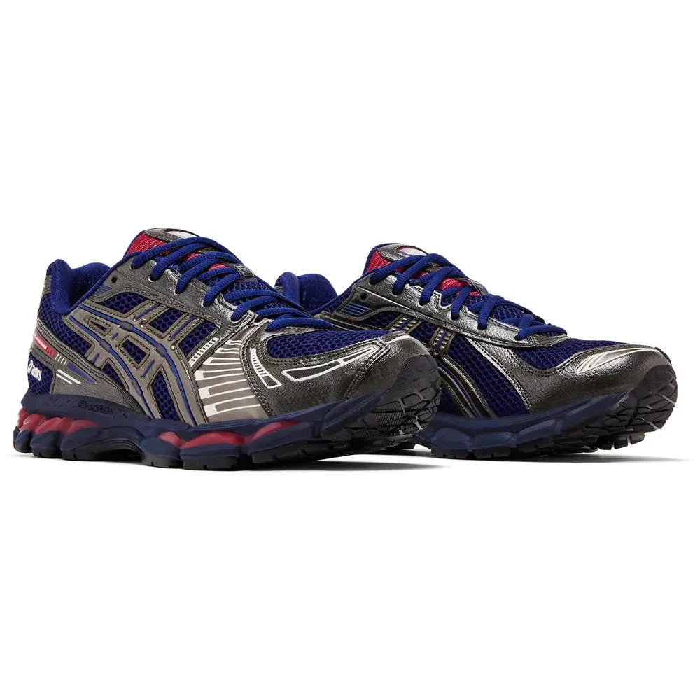 Marvel vs. Capcom x Kith x ASICS Gel Kayano 12.1 'Double Box - Captain America vs. Guile' With Comic Book