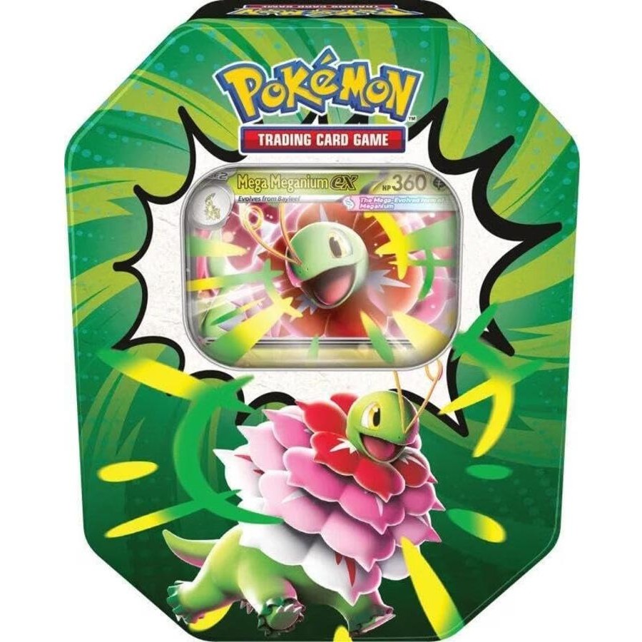Pokemon TCG Mega Meganium Ex Ascended Heroes Tin x 1
