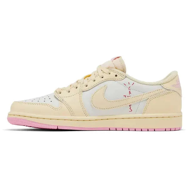 Travis Scott x Air Jordan 1 Retro Low OG 'Muslin Shy Pink'
