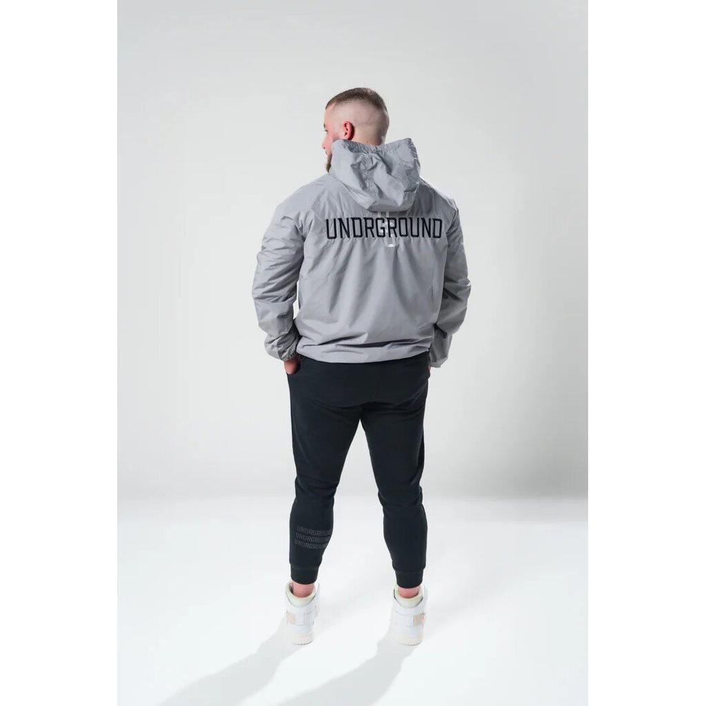 Undrground Half Zip Windbreaker 'Cadet Grey'