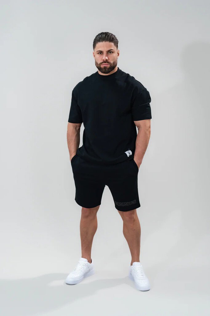 Undrground Relaxed Fit T-Shirt 'Jet Black'